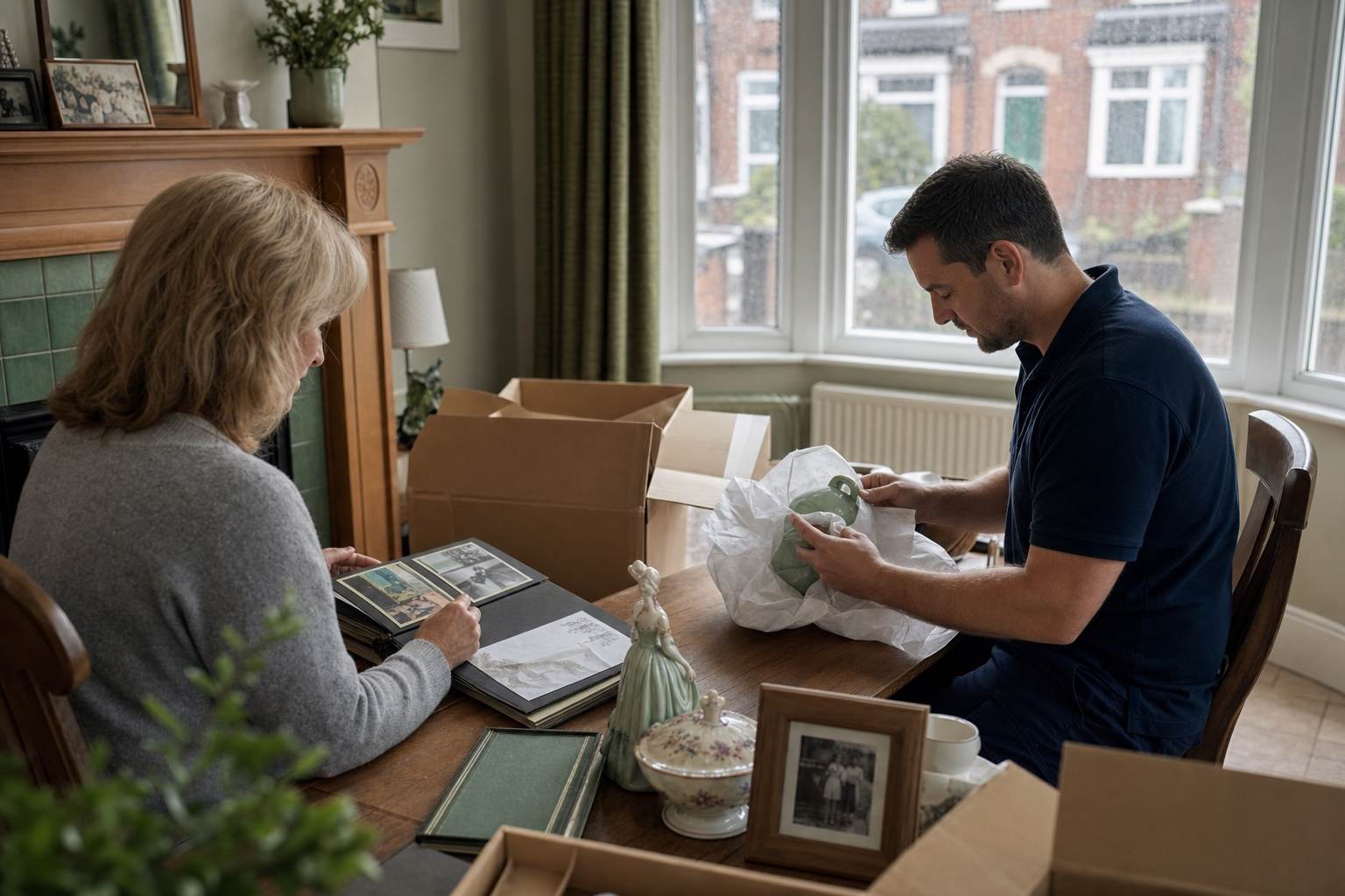 A tidy property interior representing house clearance services in Mossley